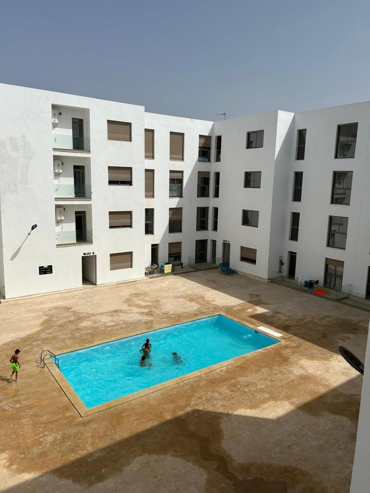 Appart Agadir Bay Centre Piscine Plage A 5Mnts A Pieds Eksteriør billede