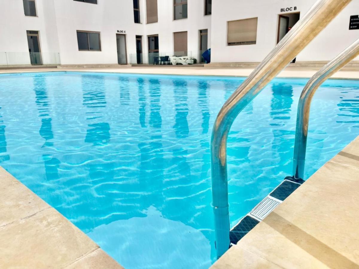 Appart Agadir Bay Centre Piscine Plage A 5Mnts A Pieds Eksteriør billede